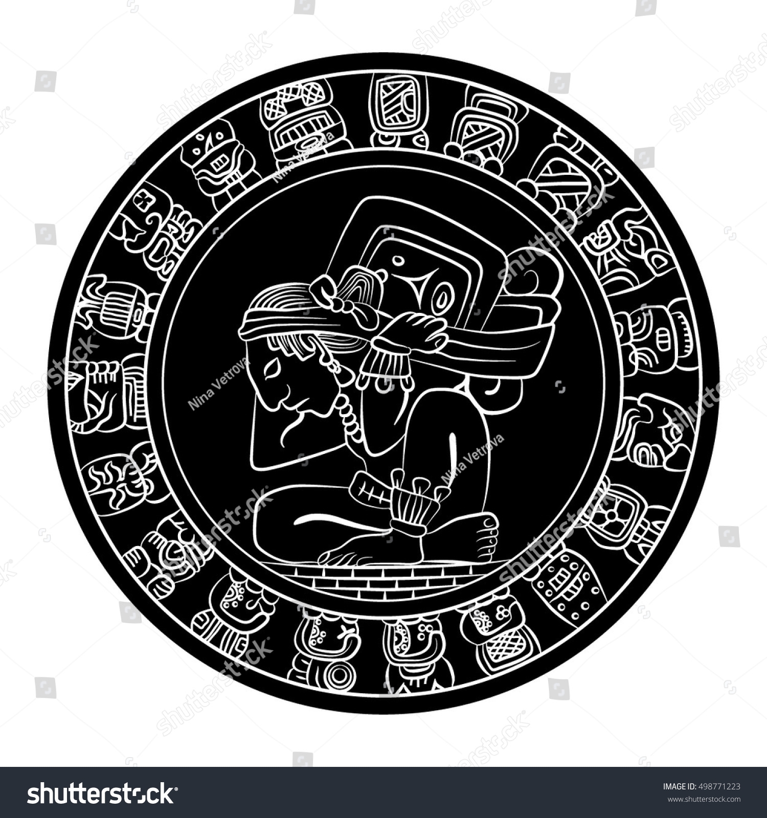 112 396 Calendrier Maya Stock Vectors And Vector Art Shutterstock