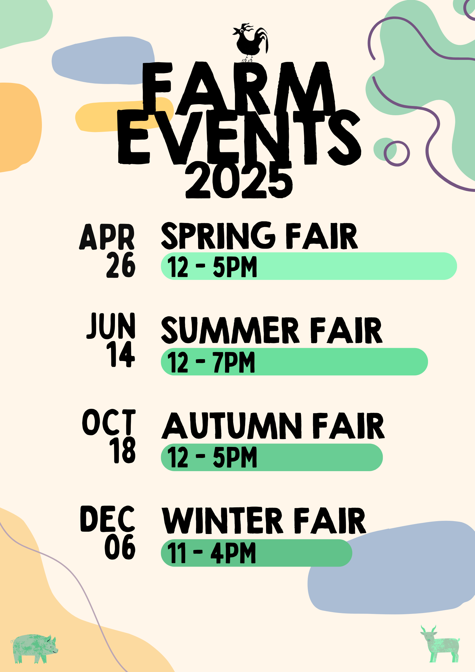 June Calendar Events 2025