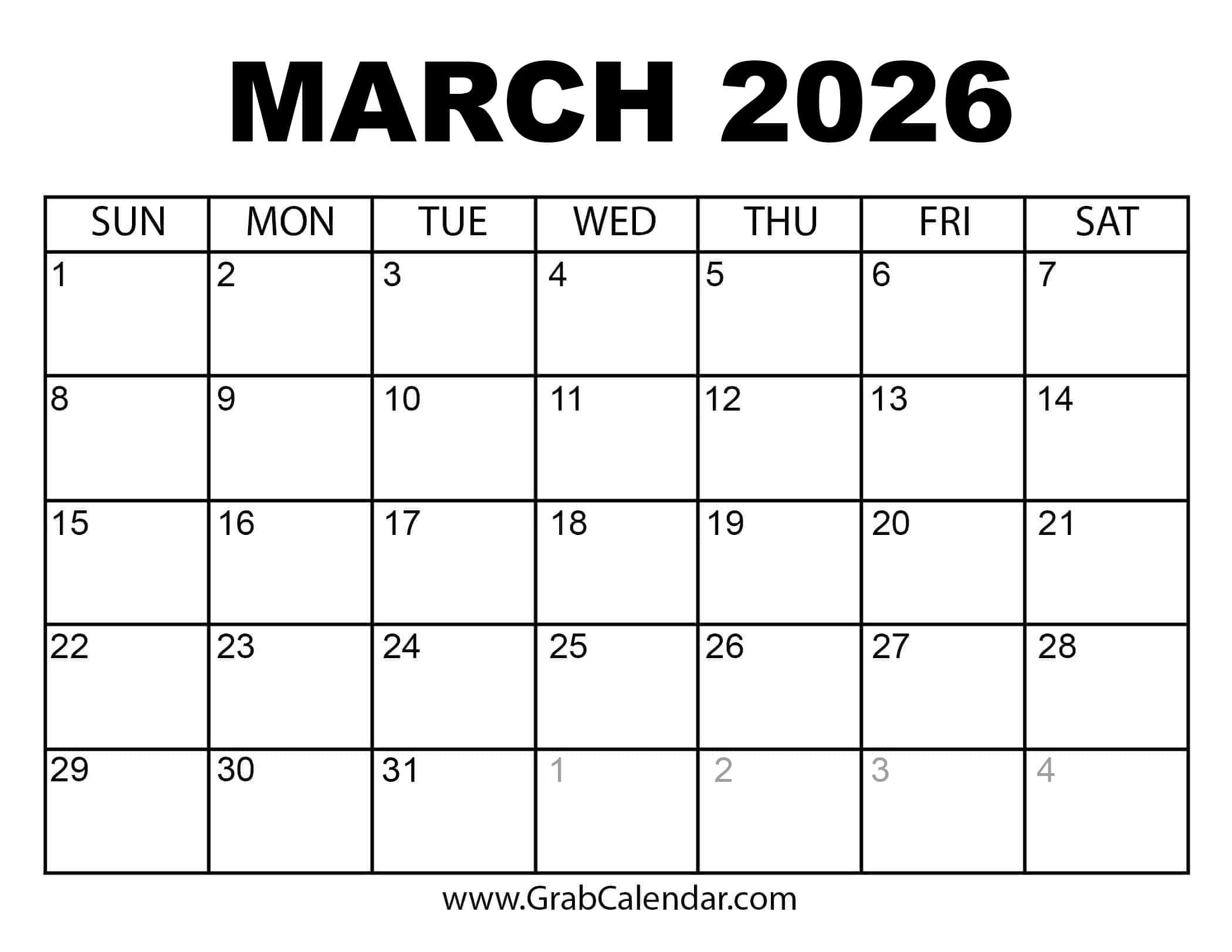 2025 Calendar Grab Calendar