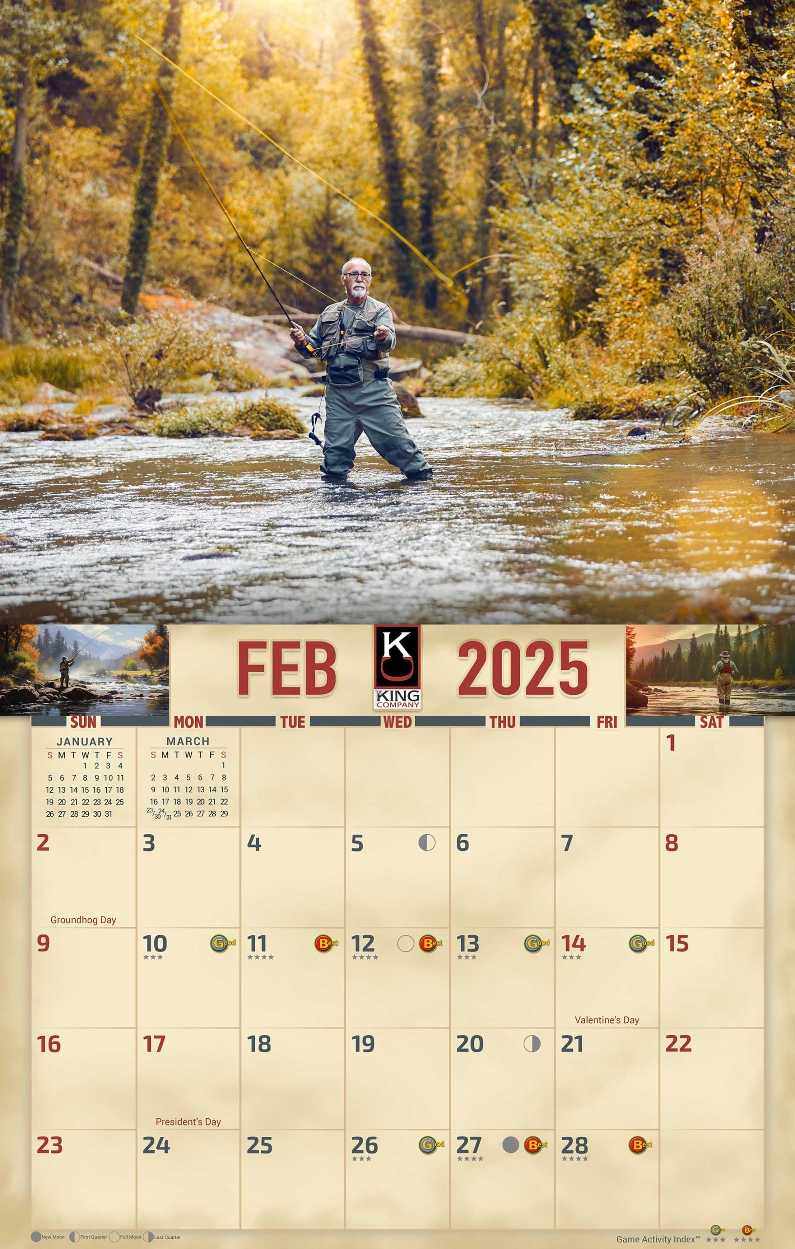 June 2025 Fishing Calendar