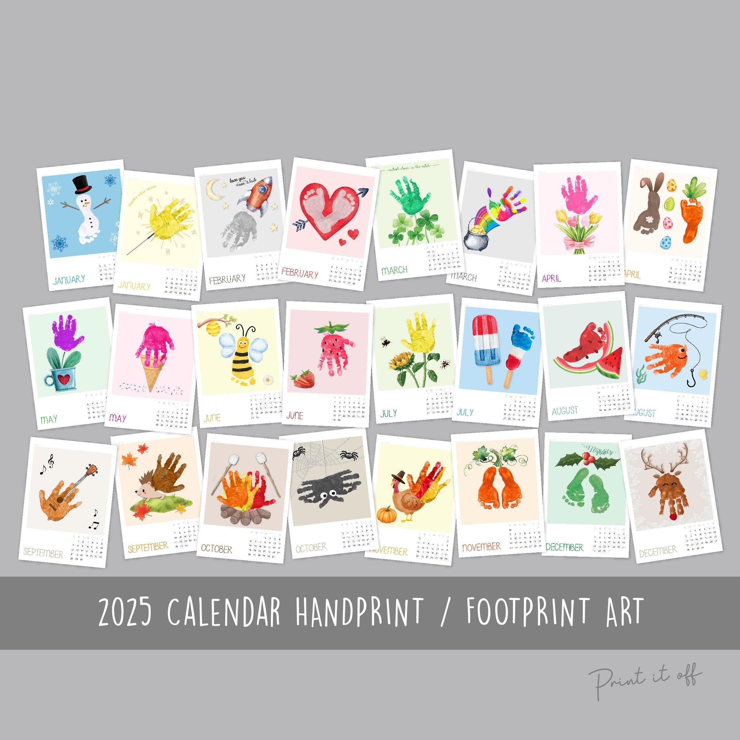 January 2026 Calendar Homemade Gifts Made Easy