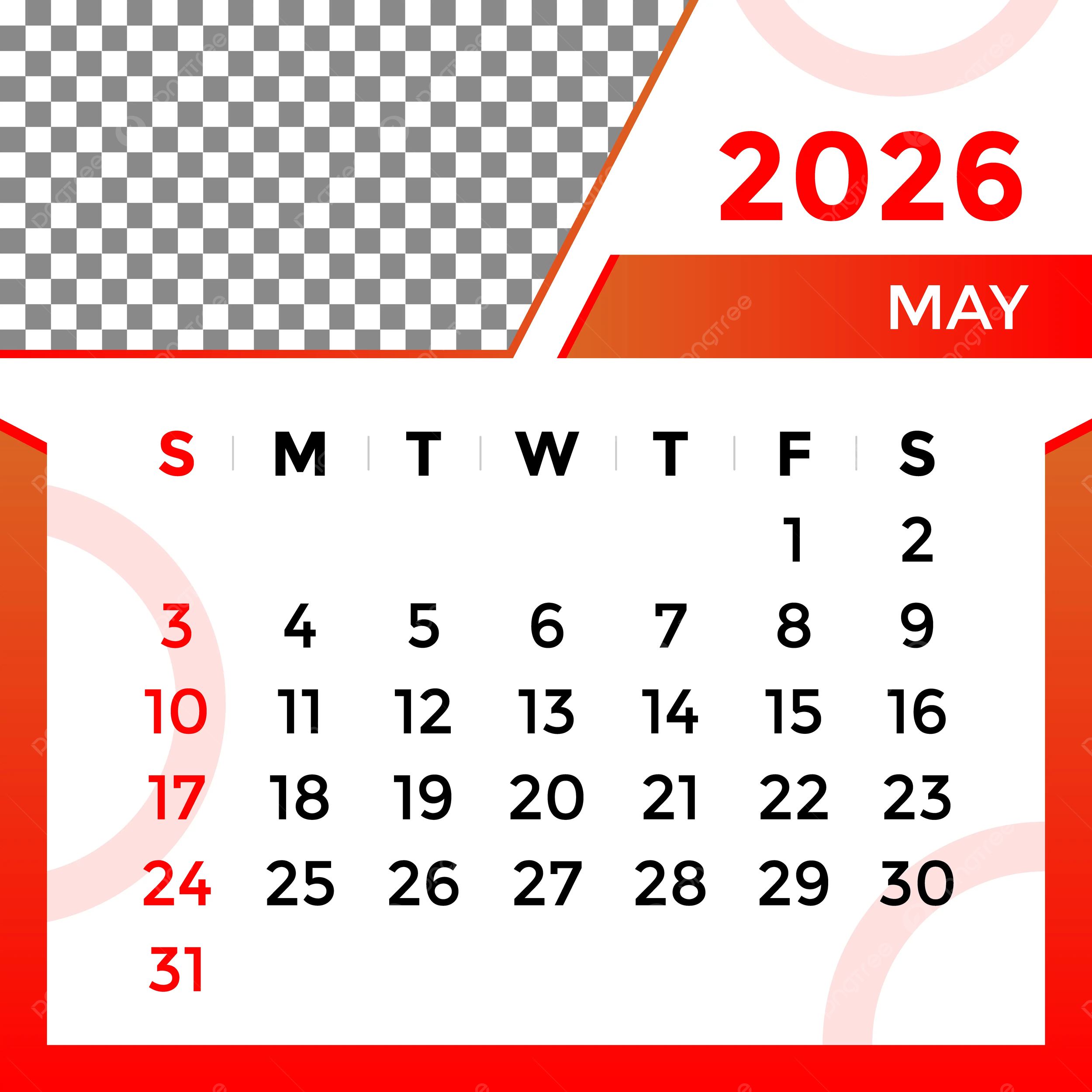 May 26 2026 Calendar