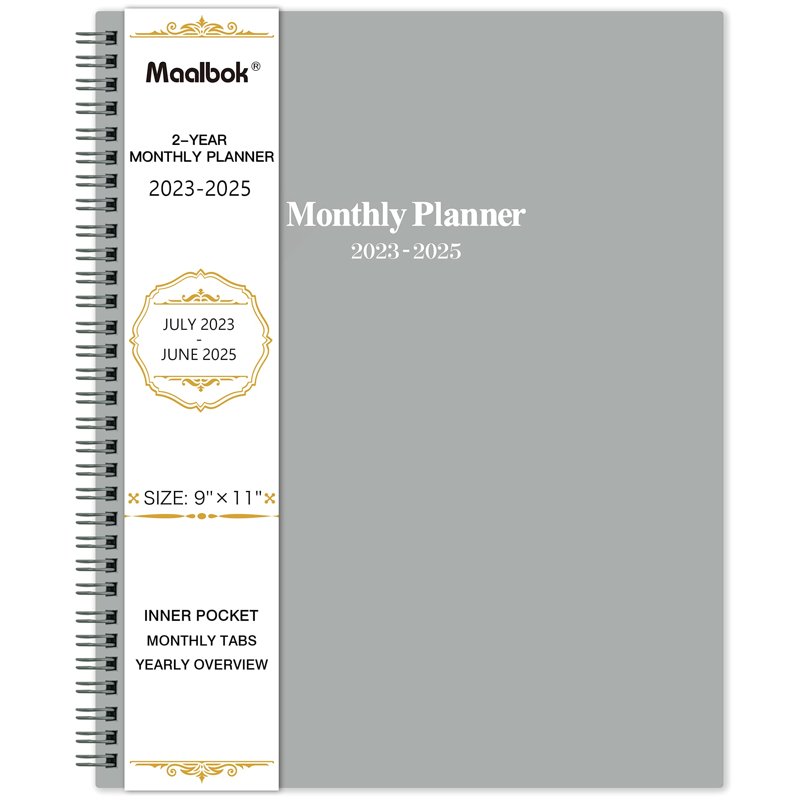 Monthly Calendar July 2023-June 2025