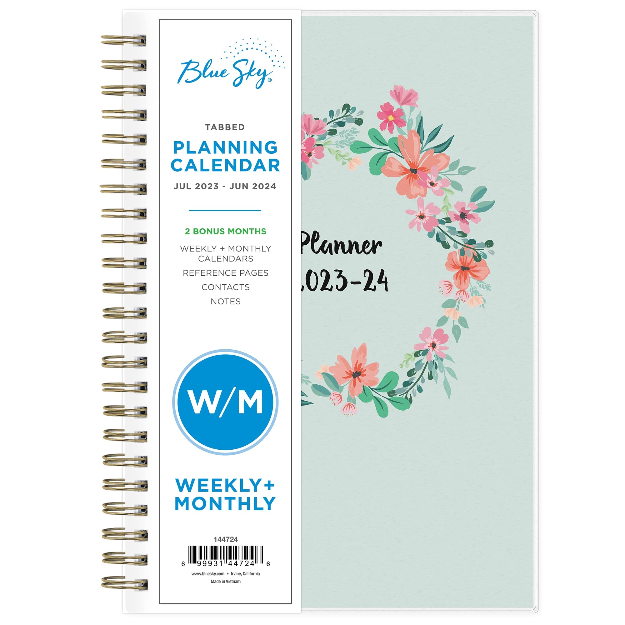 Amazon Blue Sky 2023 2024 Academic Year Weekly And Monthly Planner 5