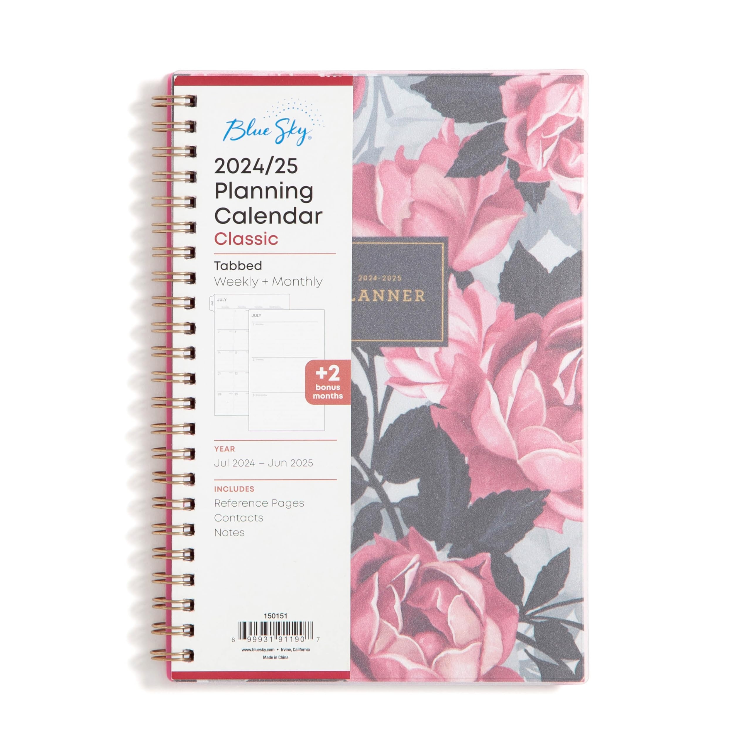 Amazon Blue Sky 2024 2025 Academic Year Weekly And Monthly Planner July 2024 June 2025 5