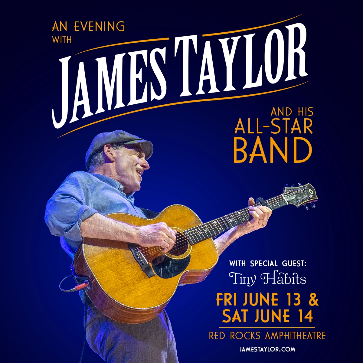 An Evening With James Taylor U0026 His All Star Band Red Rocks 