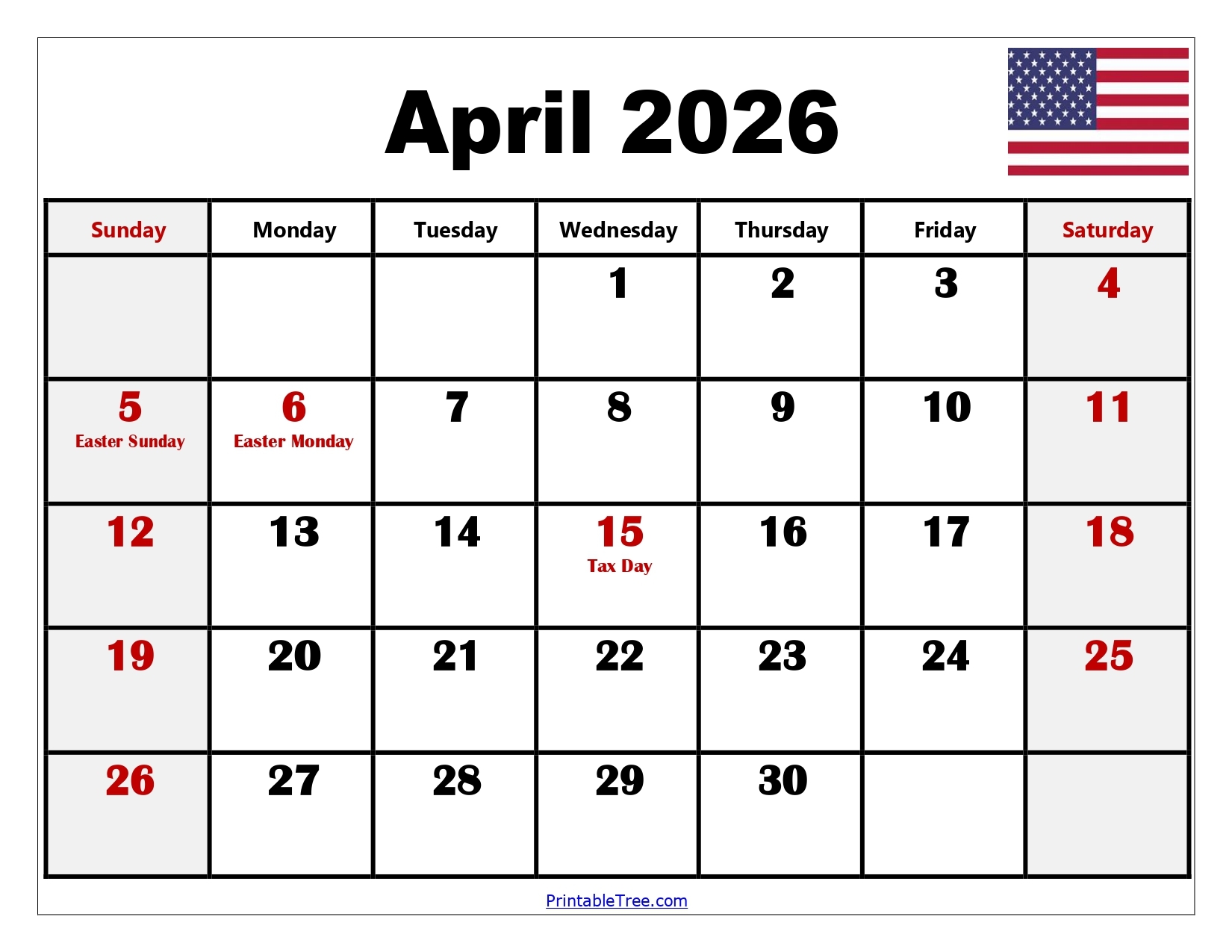 February March April 2026 Calendar Printable