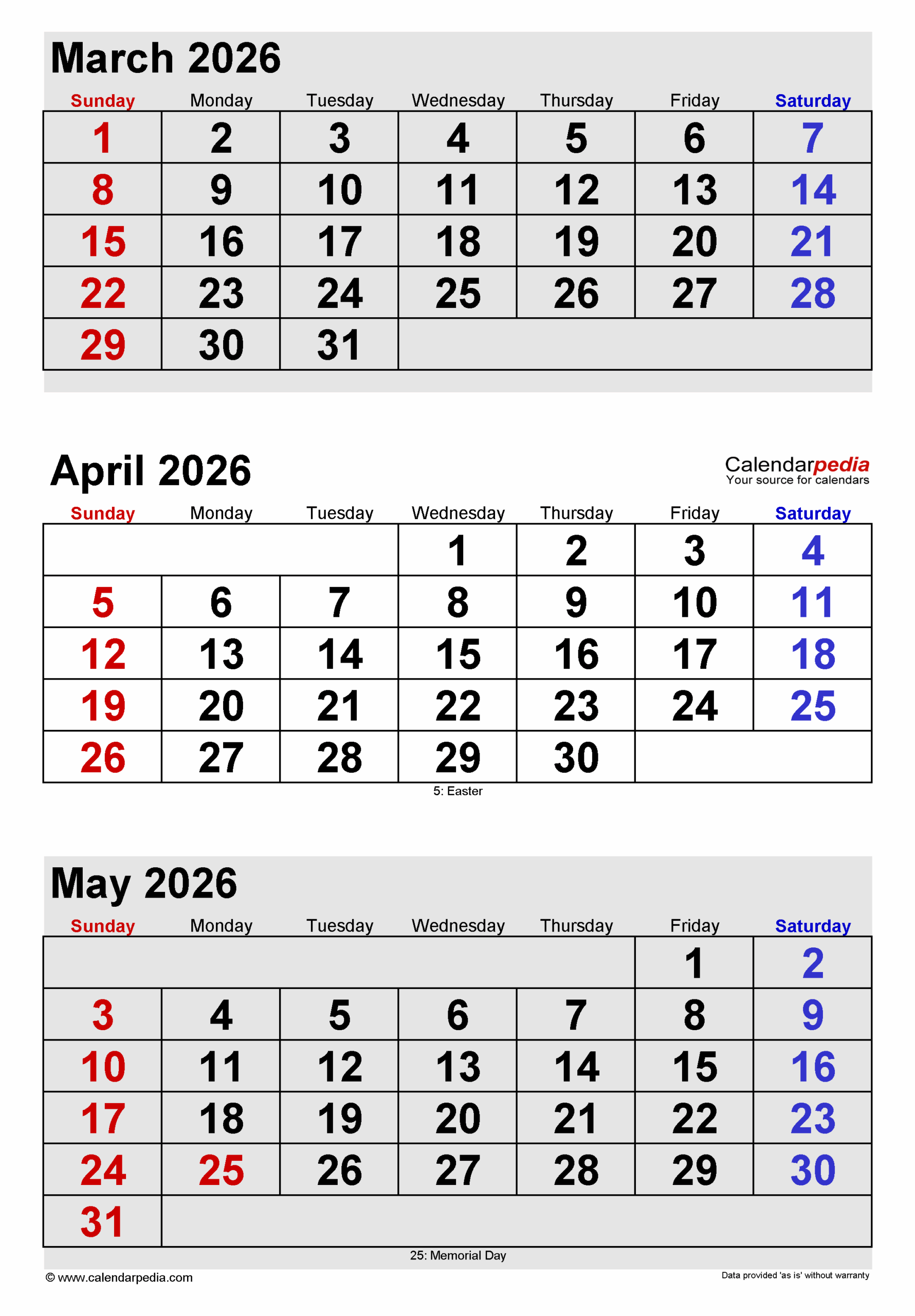 March 2026 And April 2026 Calendar
