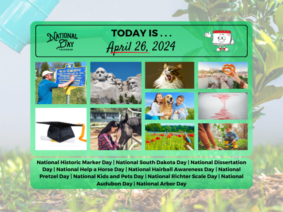 National Day Calendar April 2026