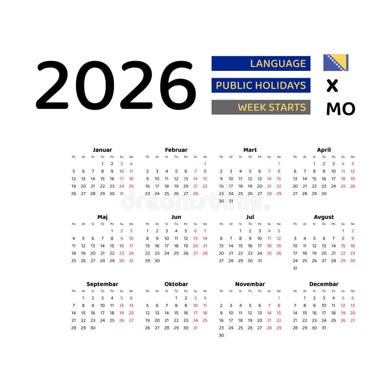 Calendar 2026 Arabic Language With Saudi Arabia Public Holidays 