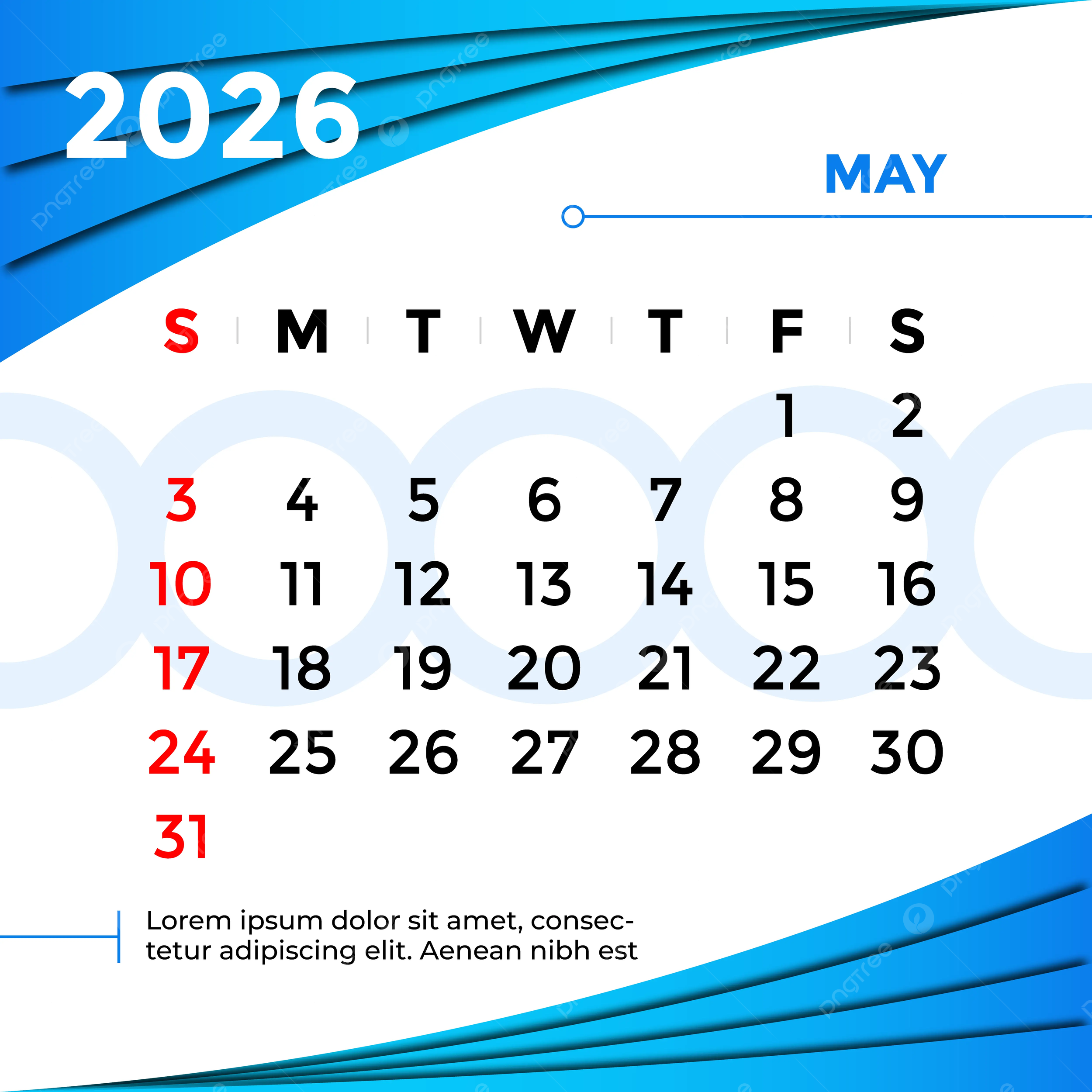 May Calendar Wallpaper 2026
