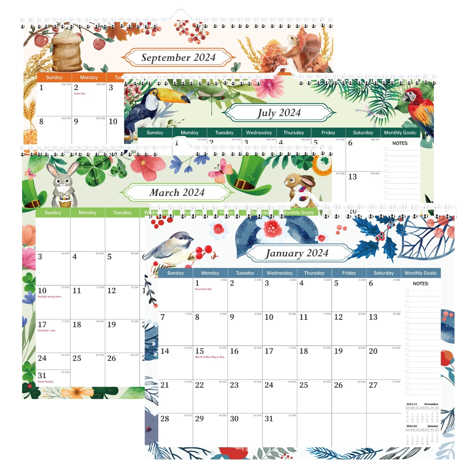 Calendar Wall Calendar Runs From November 2023 June 2025 18 