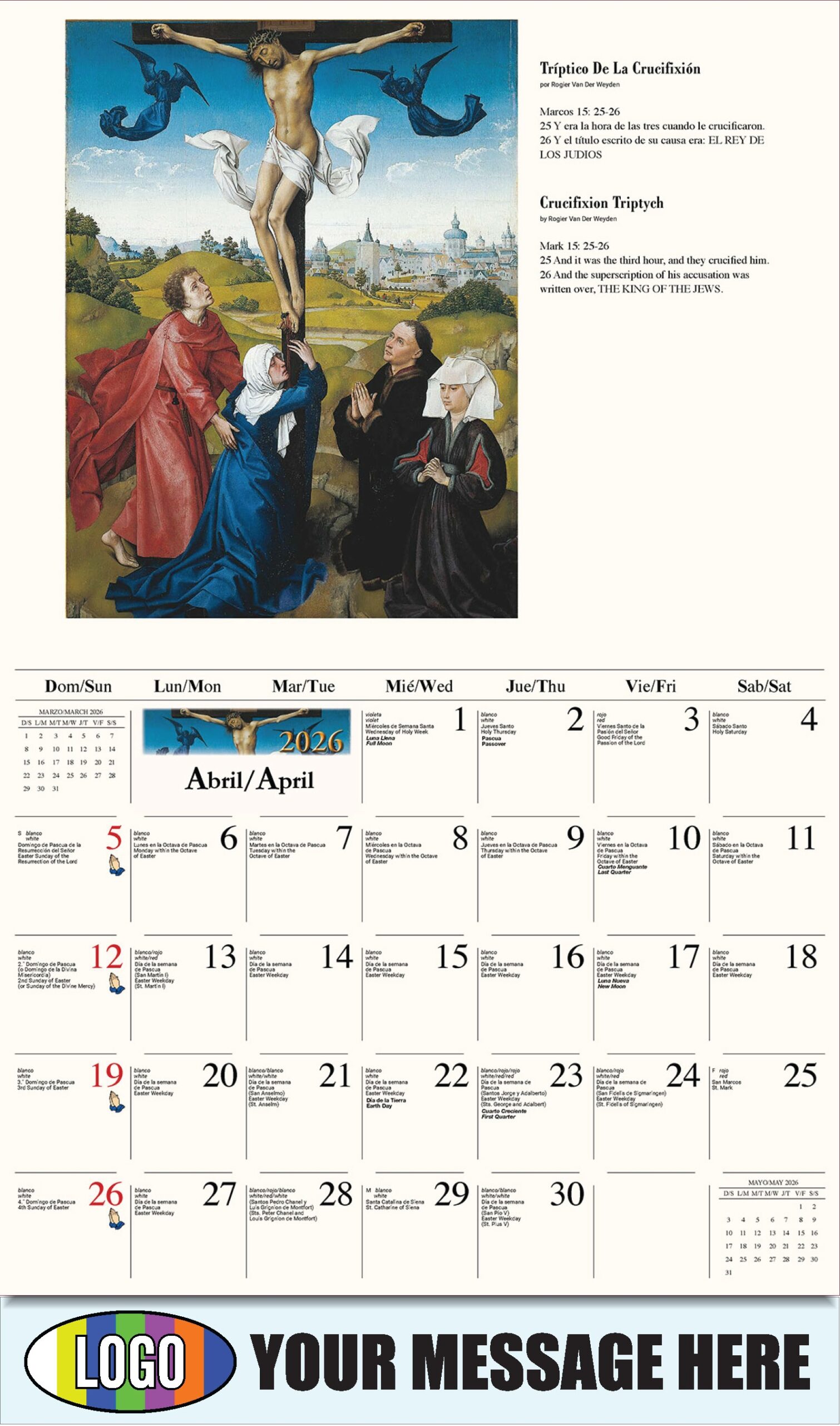 Catholic Inspiration Spanish English Bilingual 