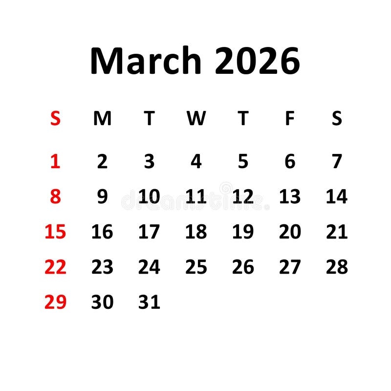 Circle Calendar March Stock Illustrations 1 832 Circle Calendar 