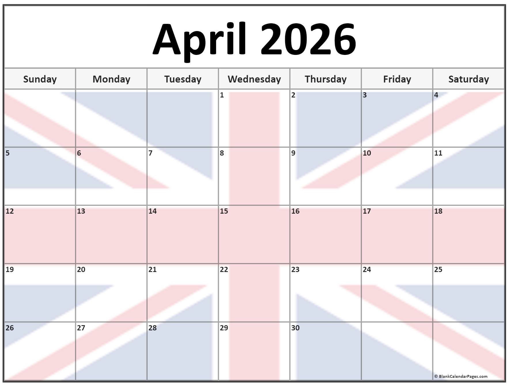 April 2026 Moon Phase Calendar