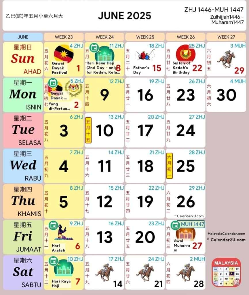 Cuti Umum 2025 U0026 Cuti Sekolah Malaysia KPM