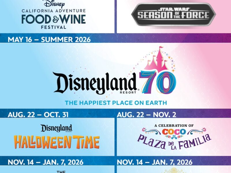 Disneyland Resort 2025 Event Dates And Details Disney Parks Blog