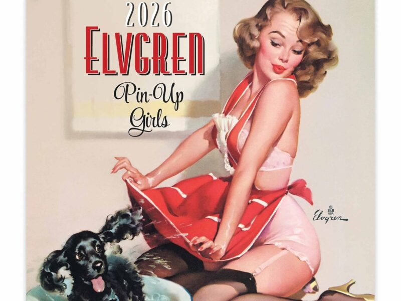 Elvgren Pin Up Girls Calendar 2026
