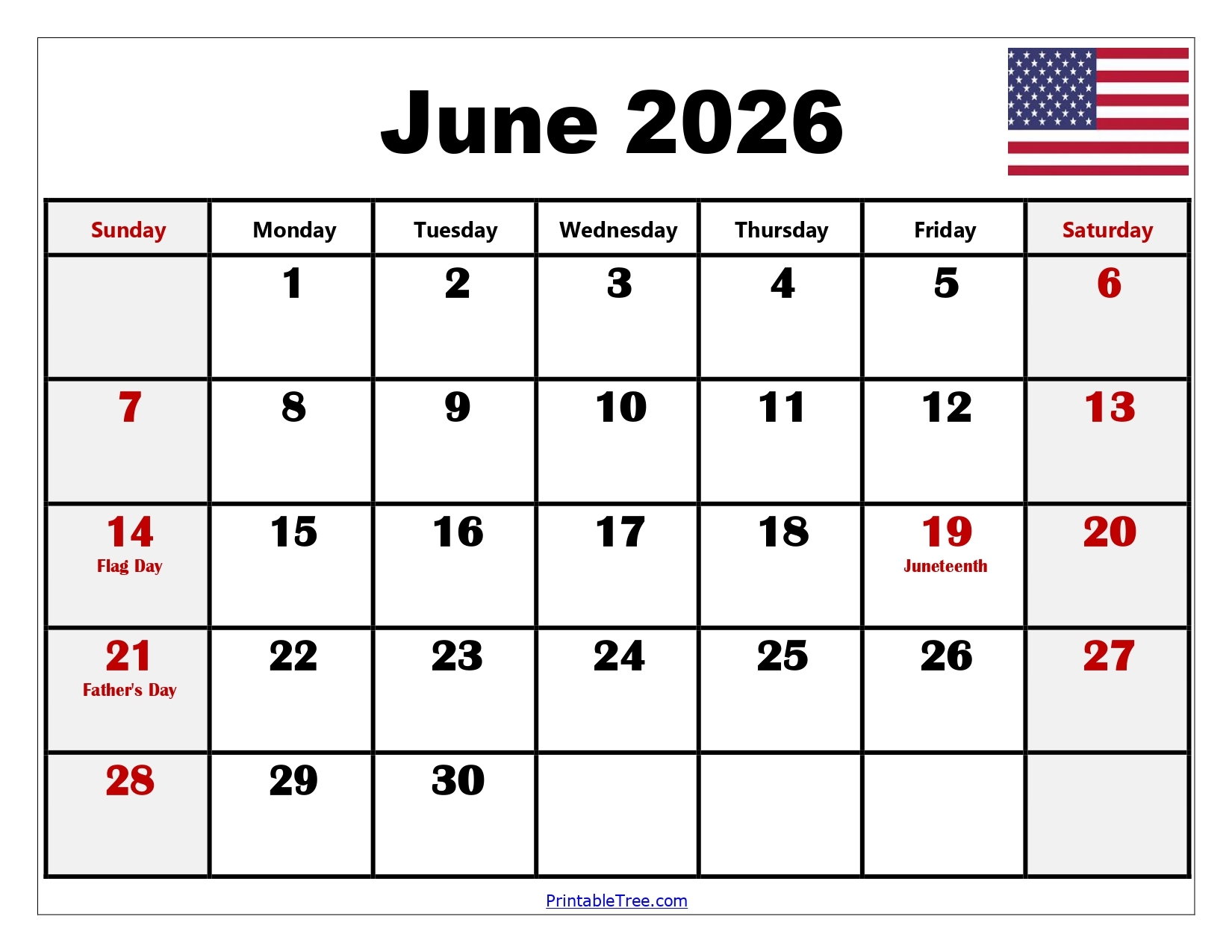 May June 2026 Calendar Printable Pdf