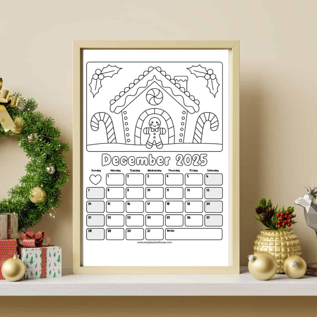 Coloring Calendar Printable June 2025 Calendar Kid Friendly Printable