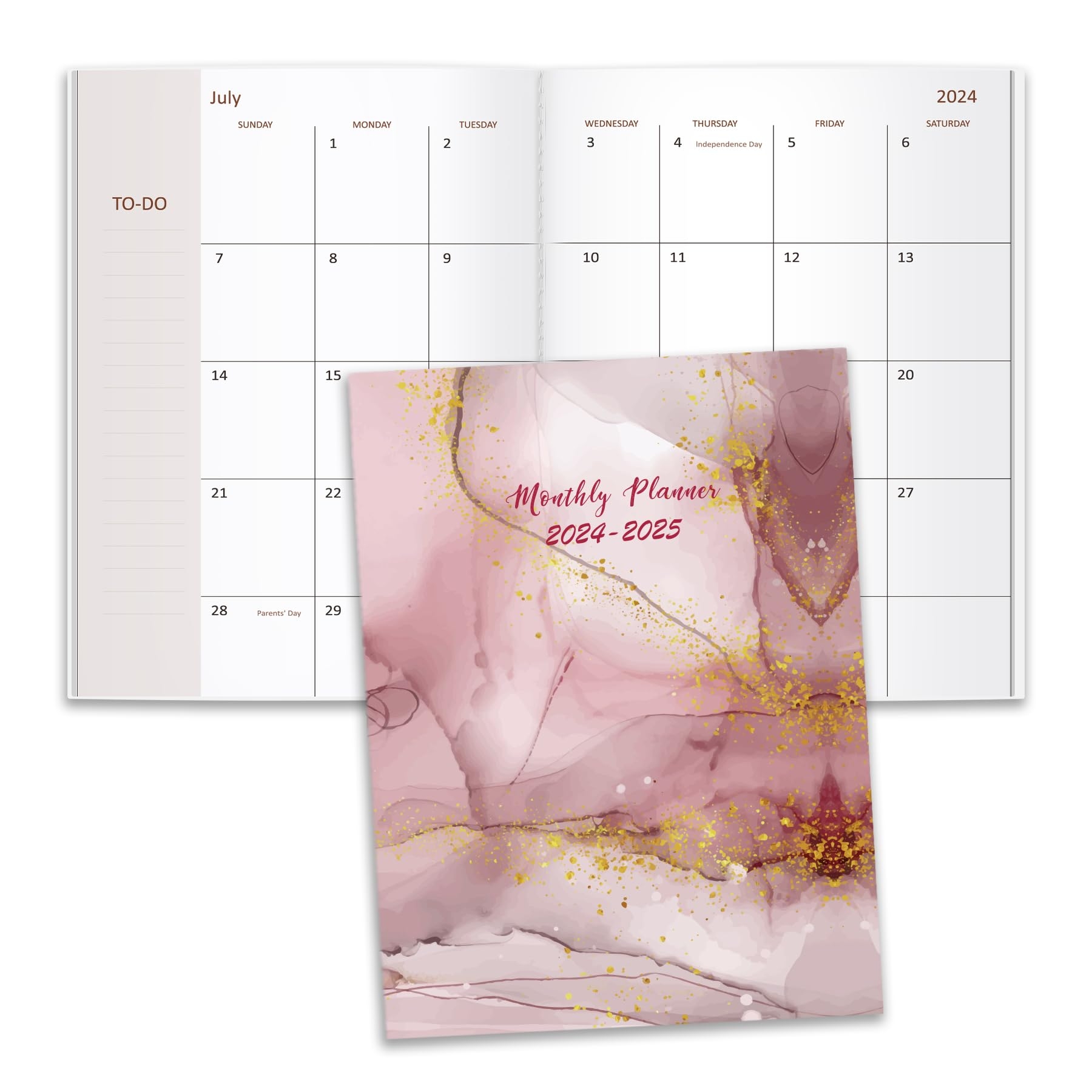 Getvow 2025 Monthly Planner 13 Months Calendar From December 2024 December2025 Monthly Planner 2025 Easy To Organize Your Daily Life 7