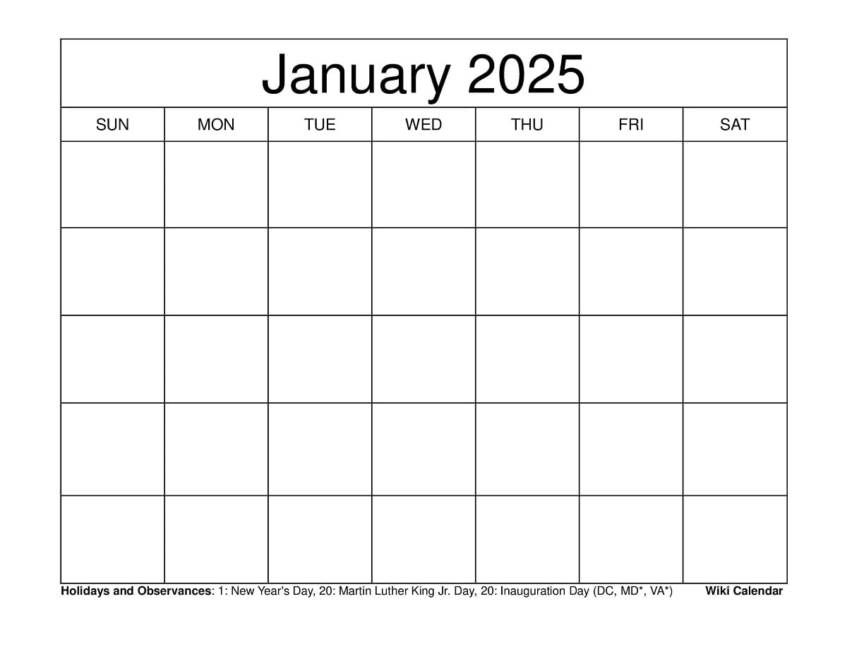 January June 2025 Calendar Printable