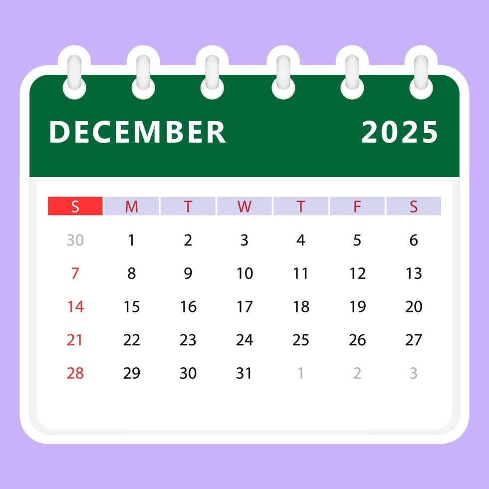 June 2025 Calendar Sunday Start 45900016 Vector Art At Vecteezy