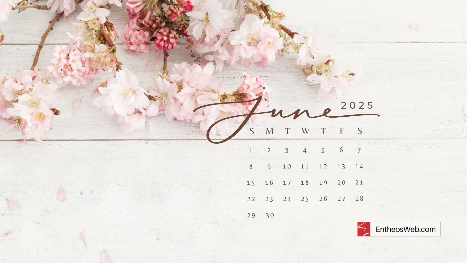 June 2025 Calendar Desktop