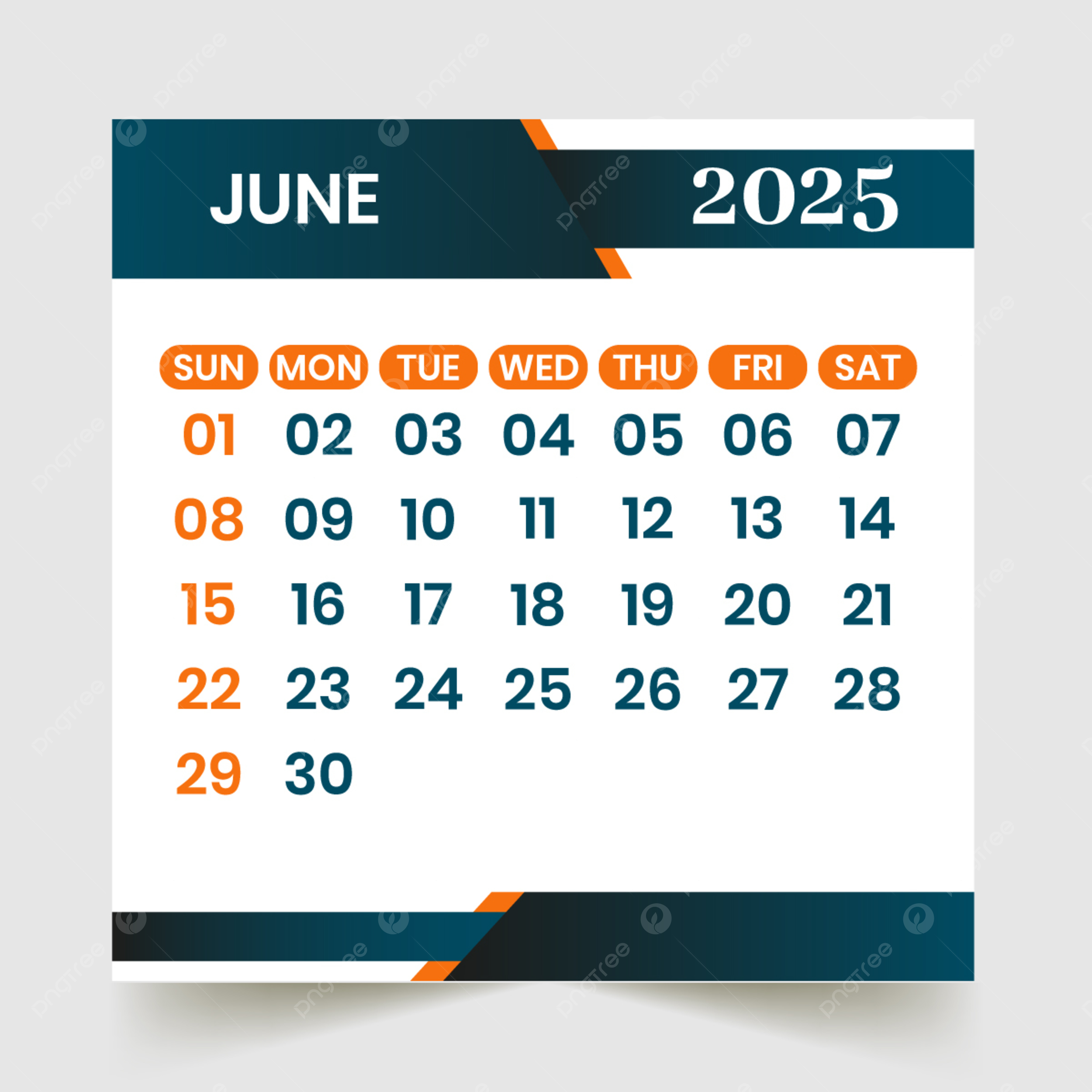 June 24th 2025 Calendar