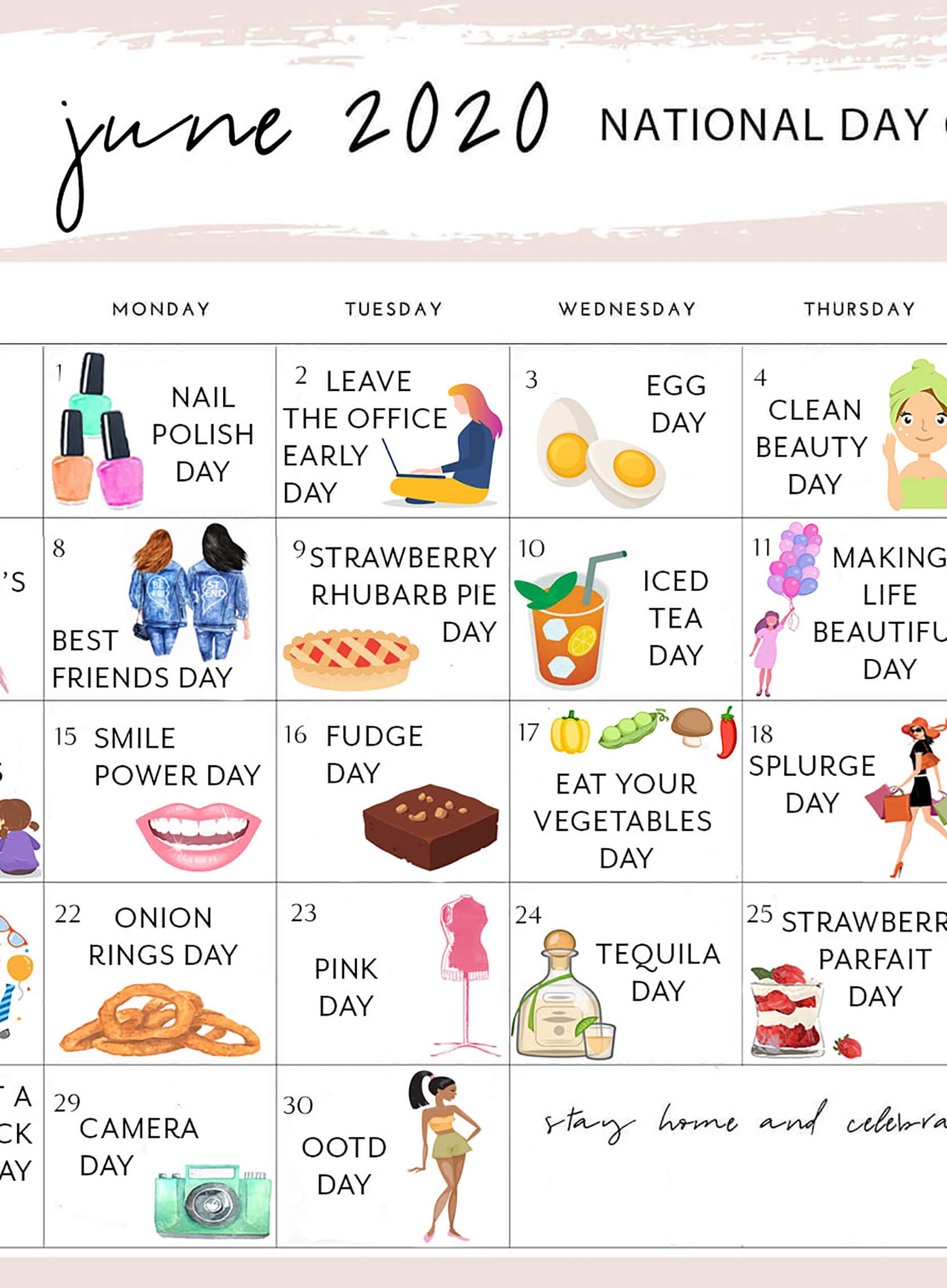 June National Days To Celebrate At Home Sydne Style