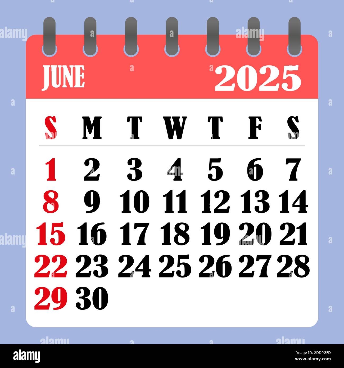 Calendar For June 2025
