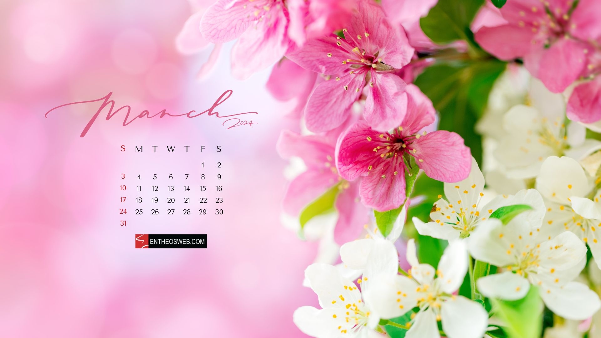 March 2024 Desktop Wallpaper Calendars EntheosWeb