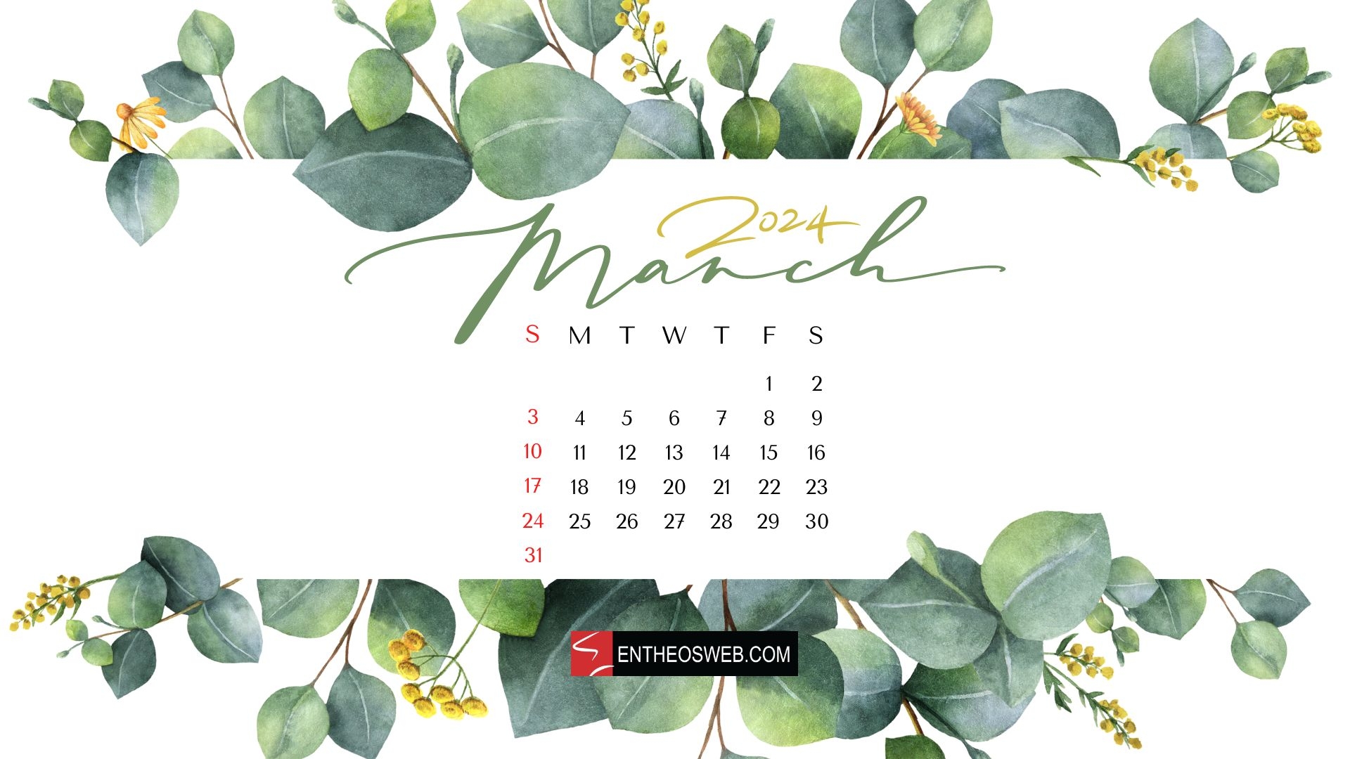 March 2024 Desktop Wallpaper Calendars EntheosWeb