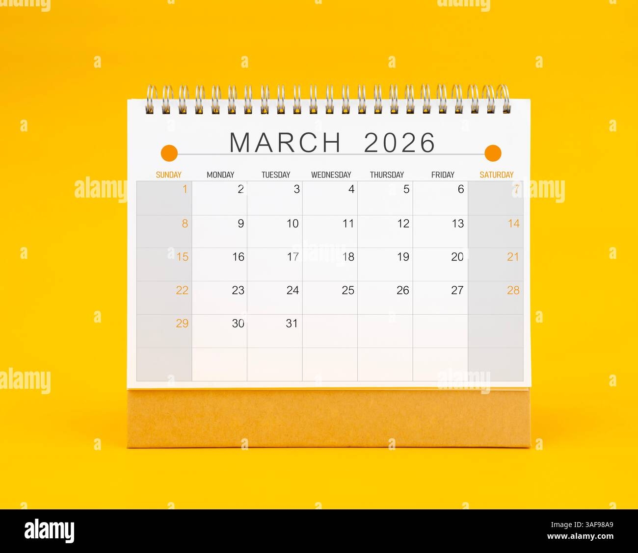 March 2026 Calendar Hi res Stock Photography And Images Page 2 Alamy