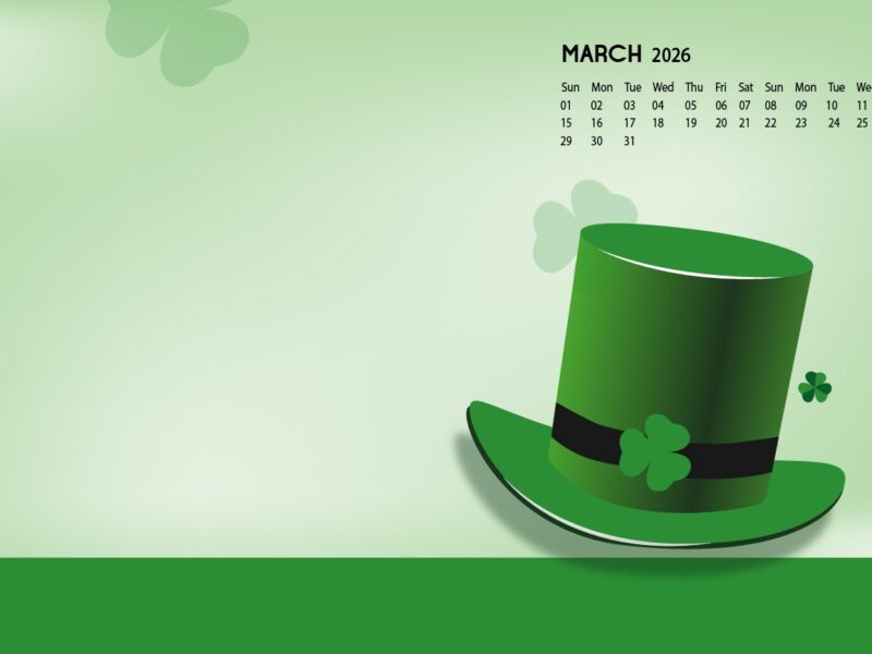 March 2026 Desktop Wallpaper Calendar CalendarLabs