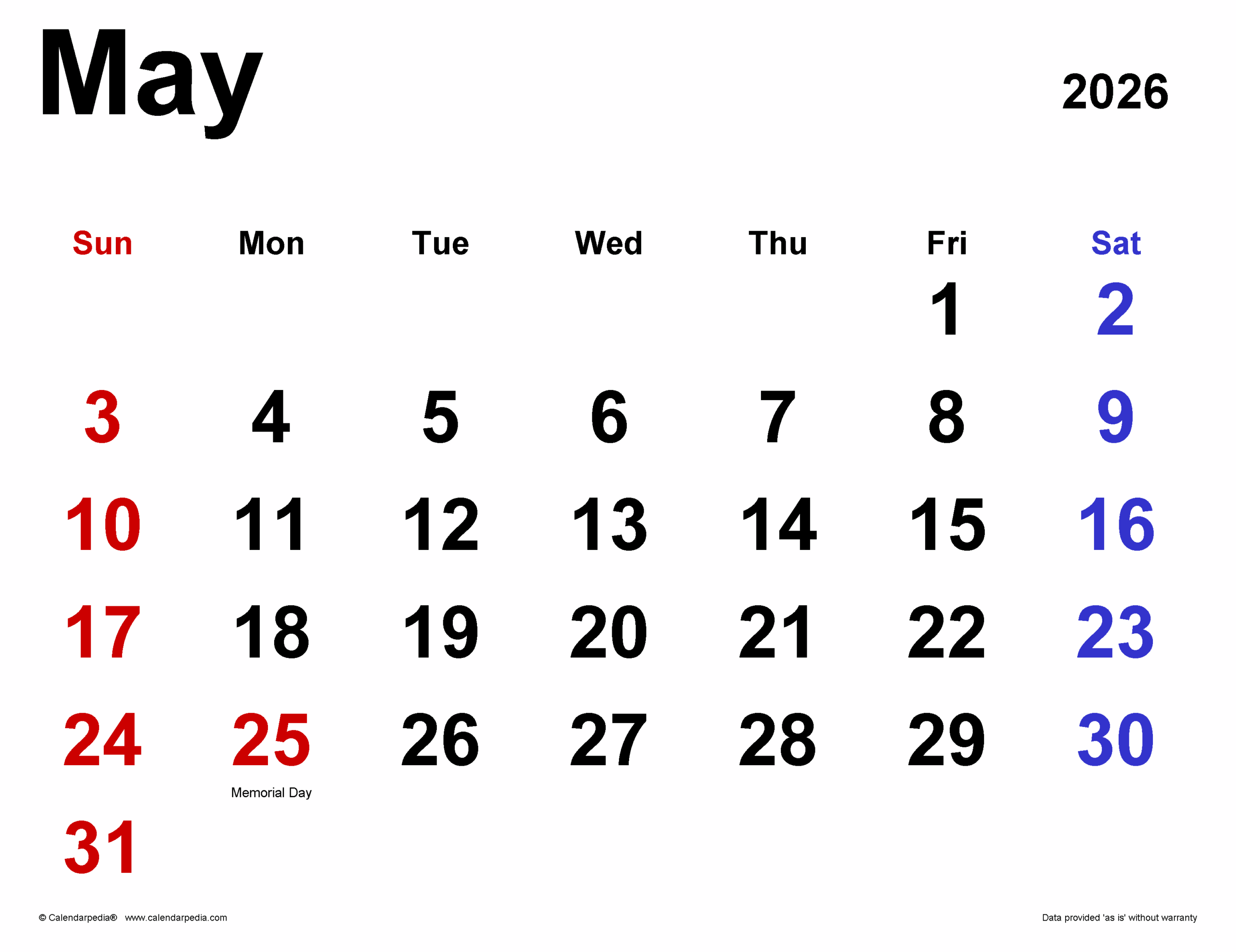 May 6 2026 Calendar
