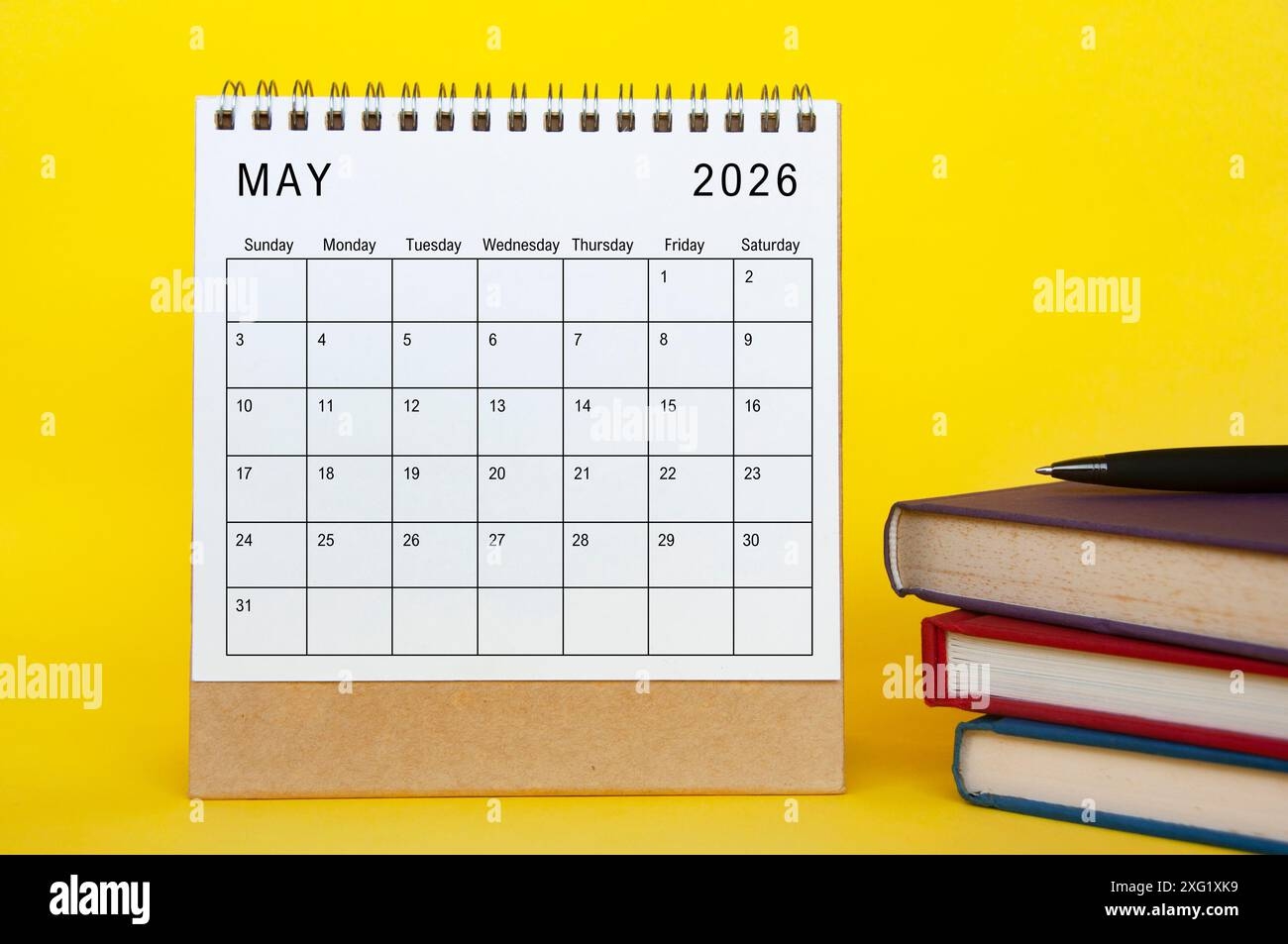 May 2026 Calendar Background