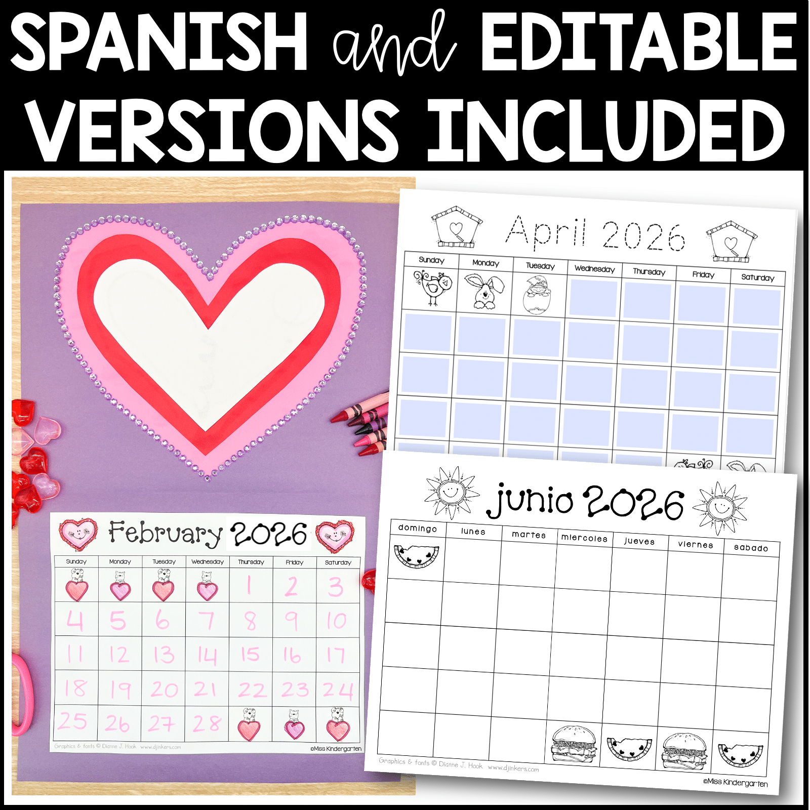 Monthly Editable Calendar Templates 2025 U0026 2026 Plus Yearly 