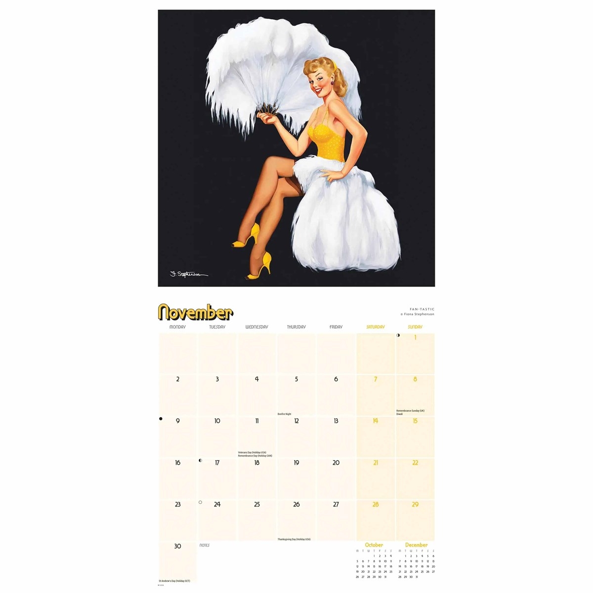 Pin Up Girls Calendar 2026