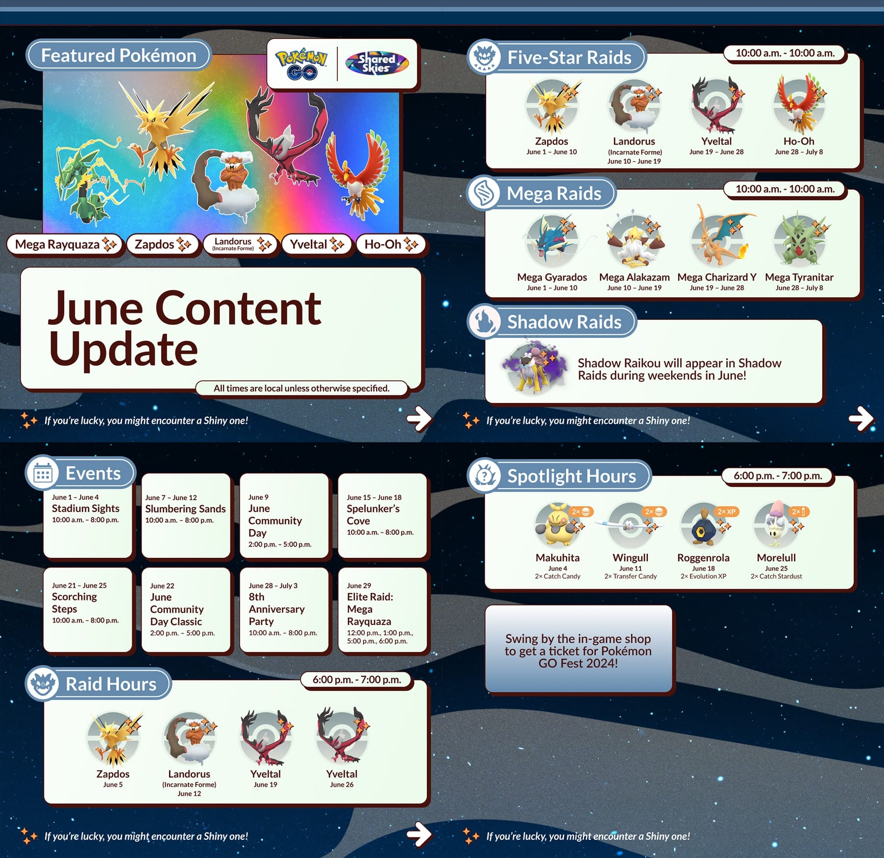Pok mon GO June 2024 Events Guide Pok mon GO Hub