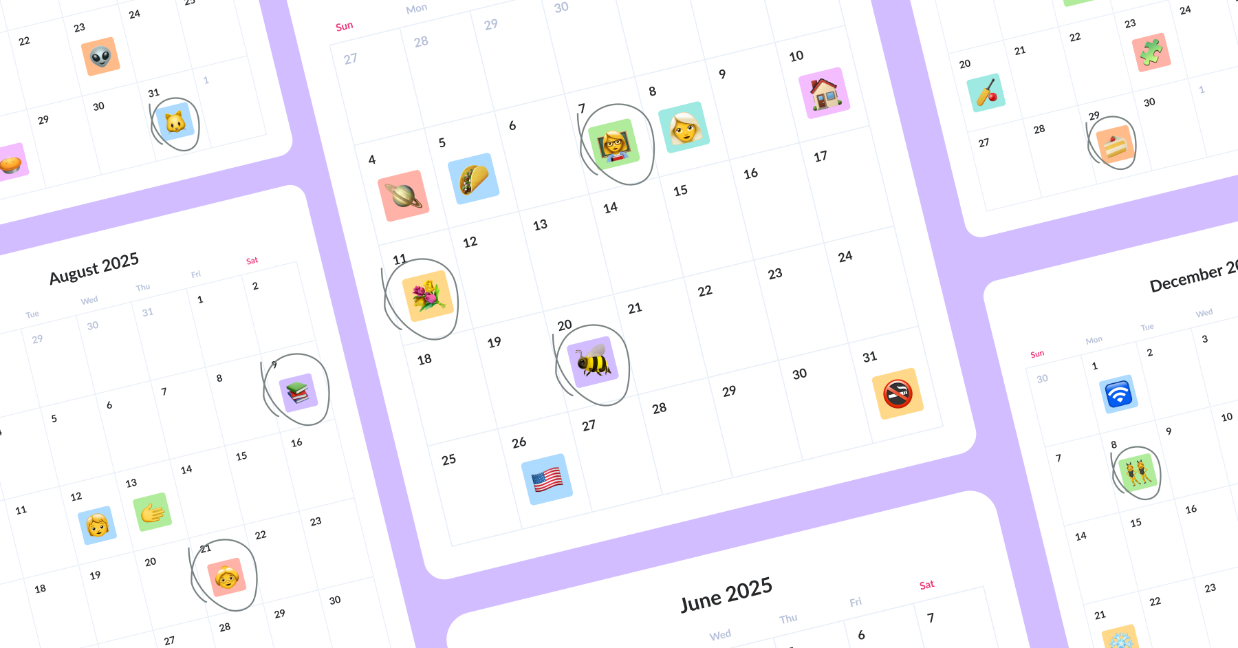 June Social Media Calendar 2025
