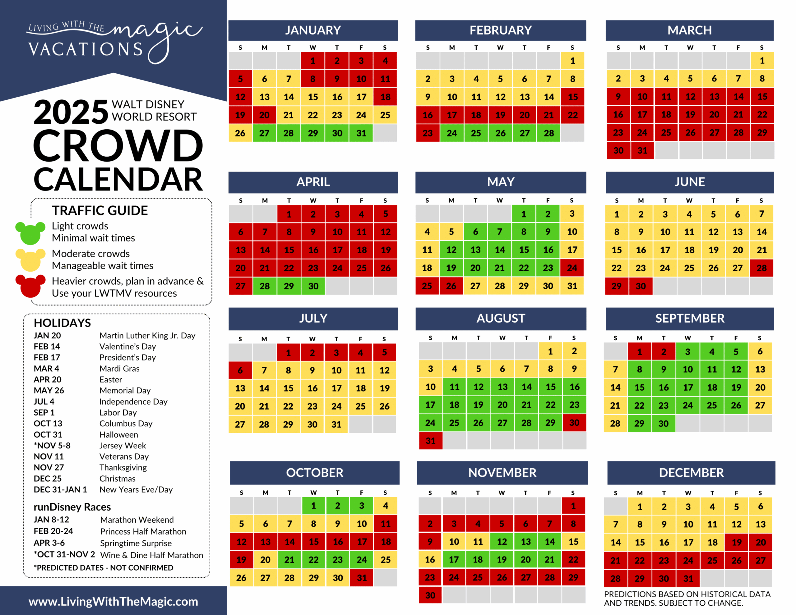 Disney World Crowd Calendar May 2026